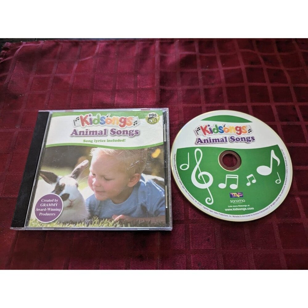 KIDSONGS My Favorite Animal Songs - Audio CD By Various Artists VG MK